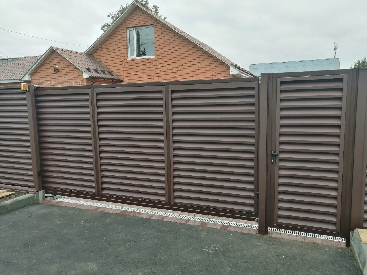 Откатные ворота и калитки