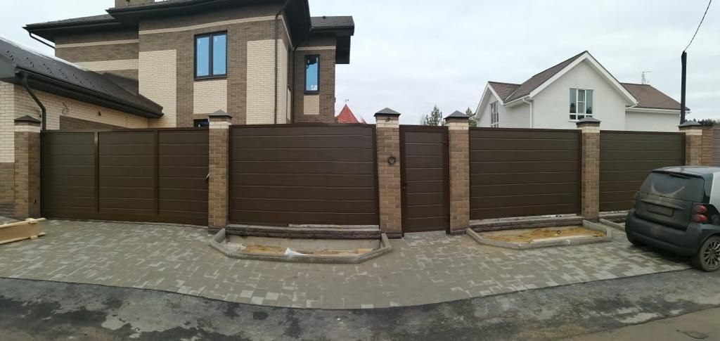 Откатные ворота и калитки