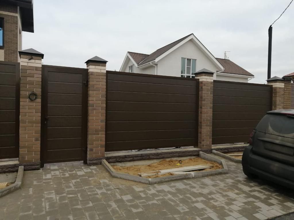 Откатные ворота и калитки