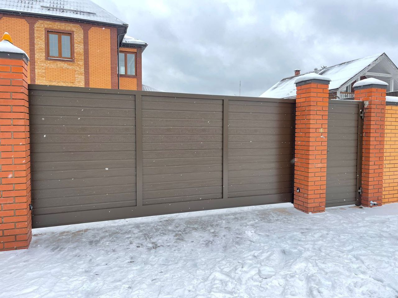 Откатные ворота и калитки