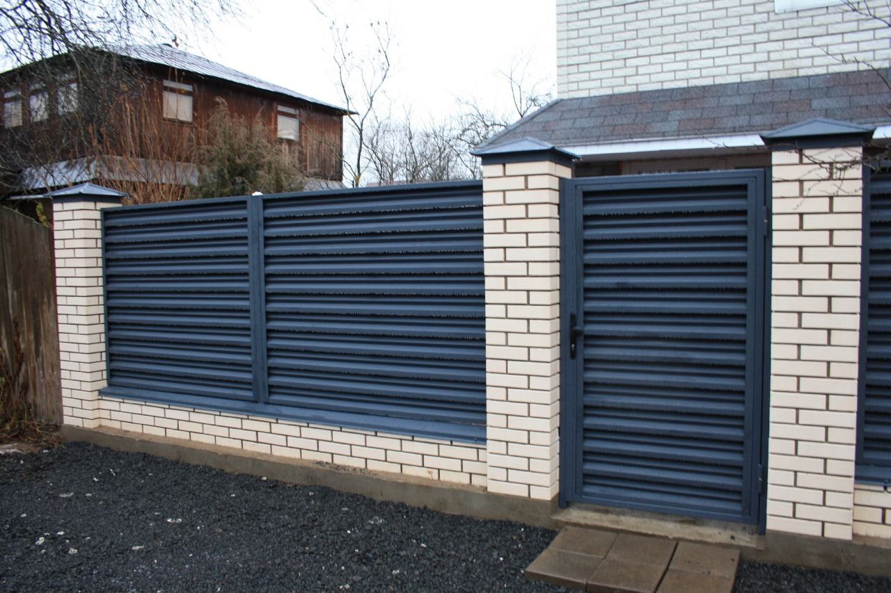 Откатные ворота и калитки