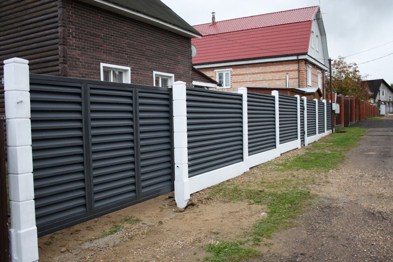 Откатные ворота и калитки