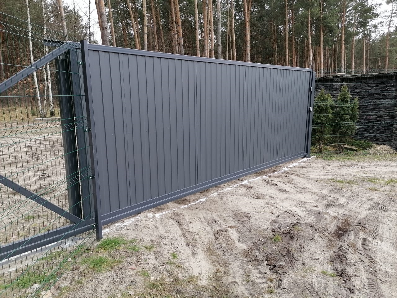 Откатные ворота