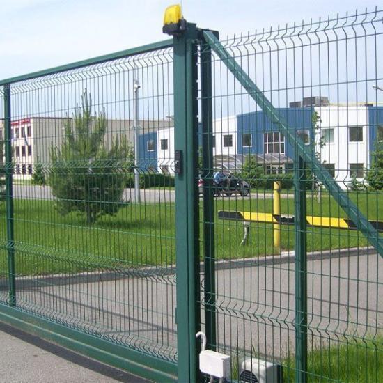 Откатные ворота 3D сетка