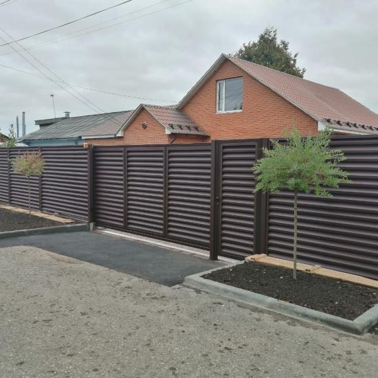 Забор-жалюзи